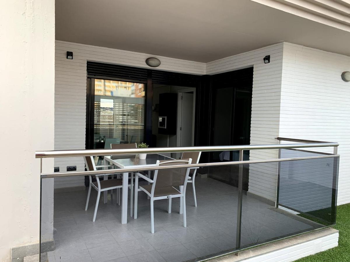 Apartamento Con Jardin En Primera Linea De Playa Con Parking Y Piscina Peñíscola المظهر الخارجي الصورة